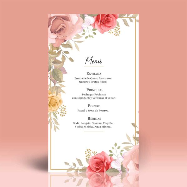 Invitación Boda A011 - Imagen 4