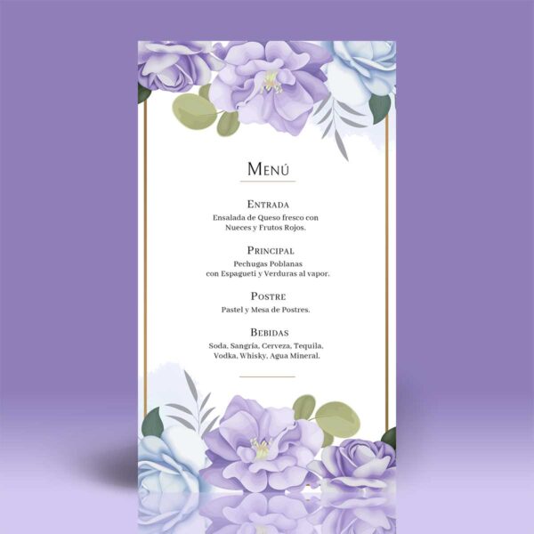 Invitación Boda A017 - Imagen 4