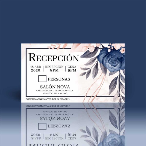 Invitación Boda A014 - Imagen 2