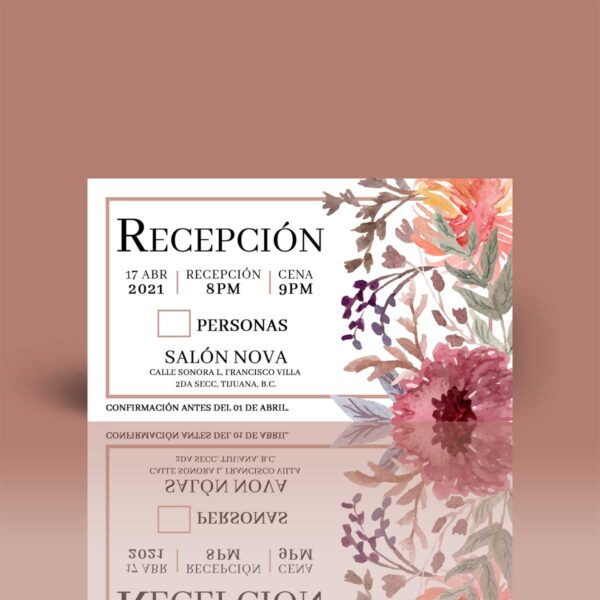 Invitación Boda A031 - Imagen 2