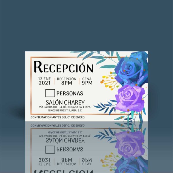 Invitación XV B001 - Imagen 2