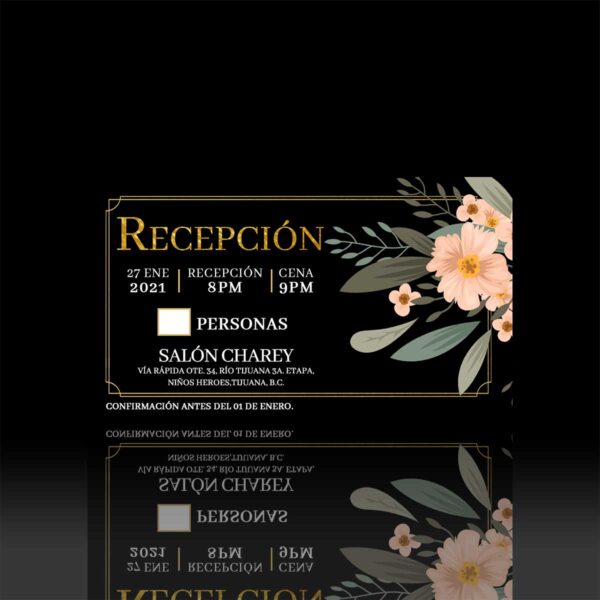 Invitación XV B007 - Imagen 2