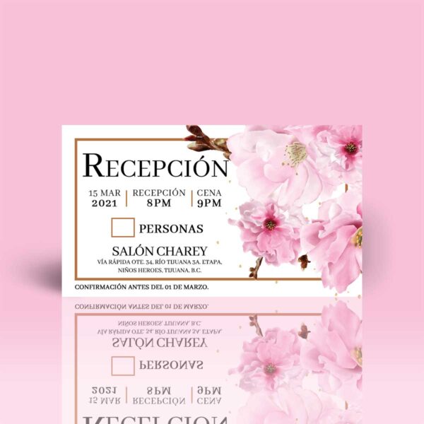 Invitación XV B024 - Imagen 2
