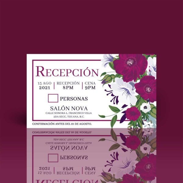 Invitación XV B030 - Imagen 2