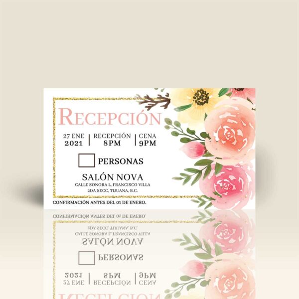 Invitación XV B031 - Imagen 2